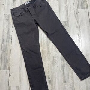 Paige Skyline Skinny Gray Wash Jeans 31 Small Flaw